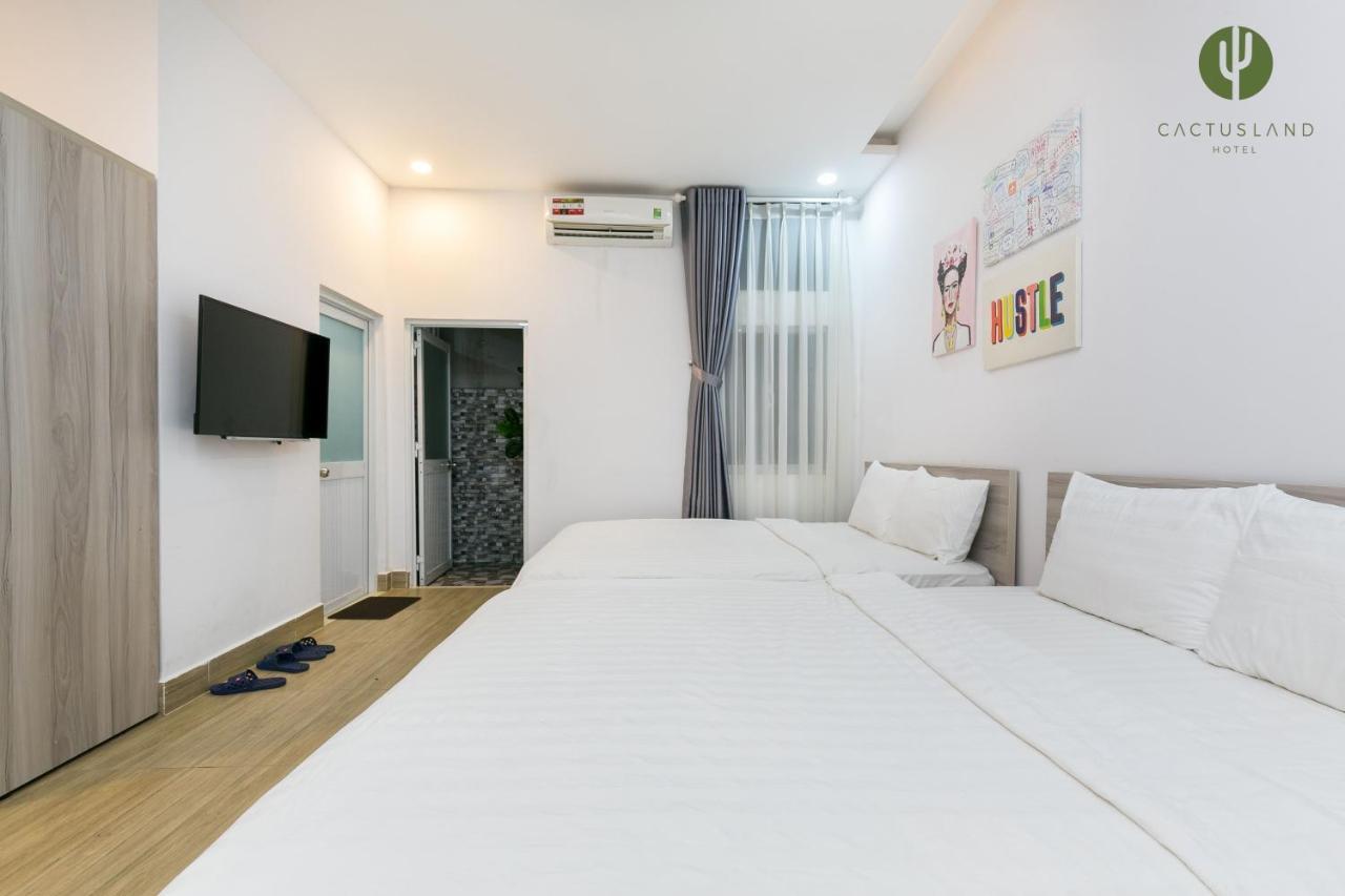 הו צ'י מין סיטי Cactusland Hotel & Apartment מראה חיצוני תמונה