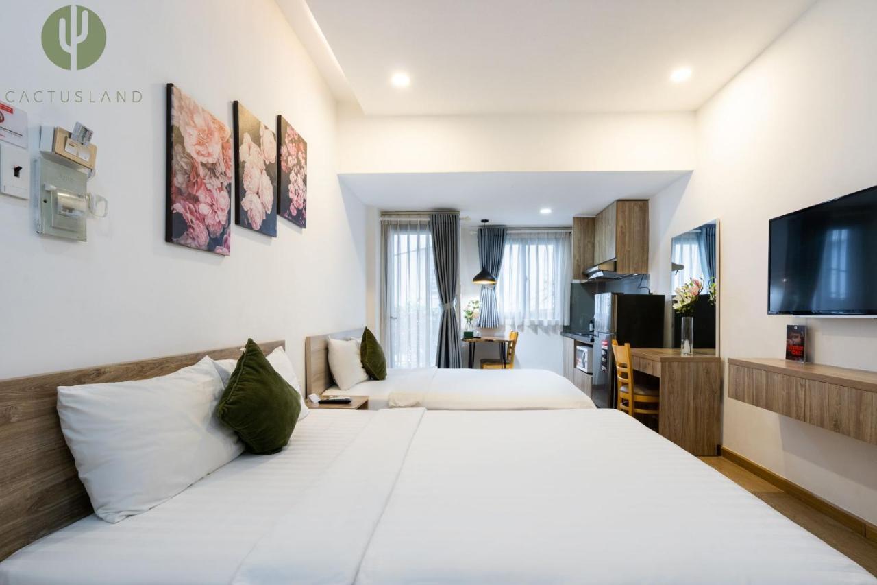 הו צ'י מין סיטי Cactusland Hotel & Apartment מראה חיצוני תמונה