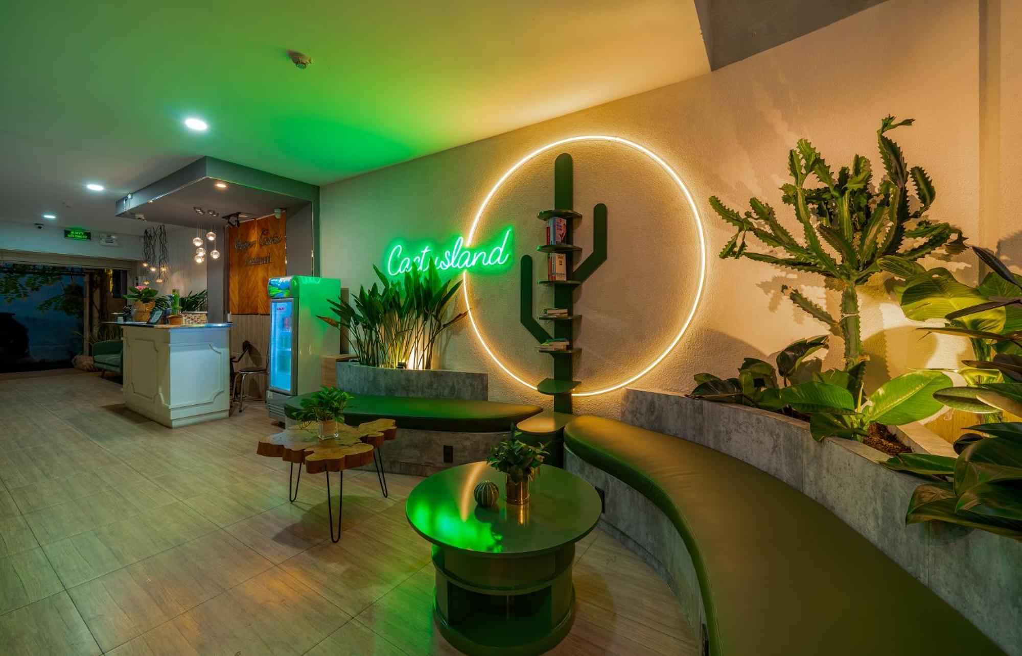 הו צ'י מין סיטי Cactusland Hotel & Apartment מראה חיצוני תמונה