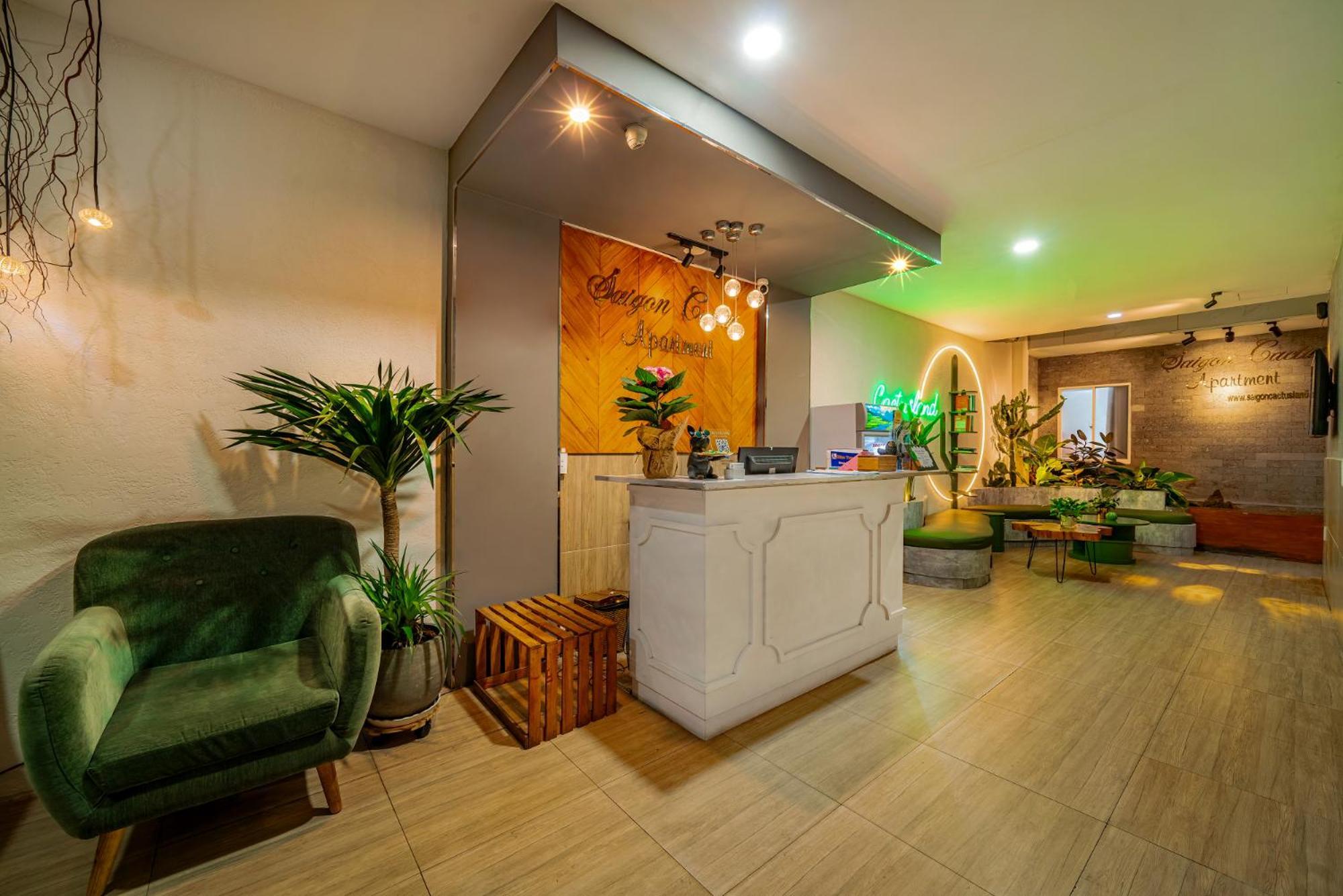 הו צ'י מין סיטי Cactusland Hotel & Apartment מראה חיצוני תמונה