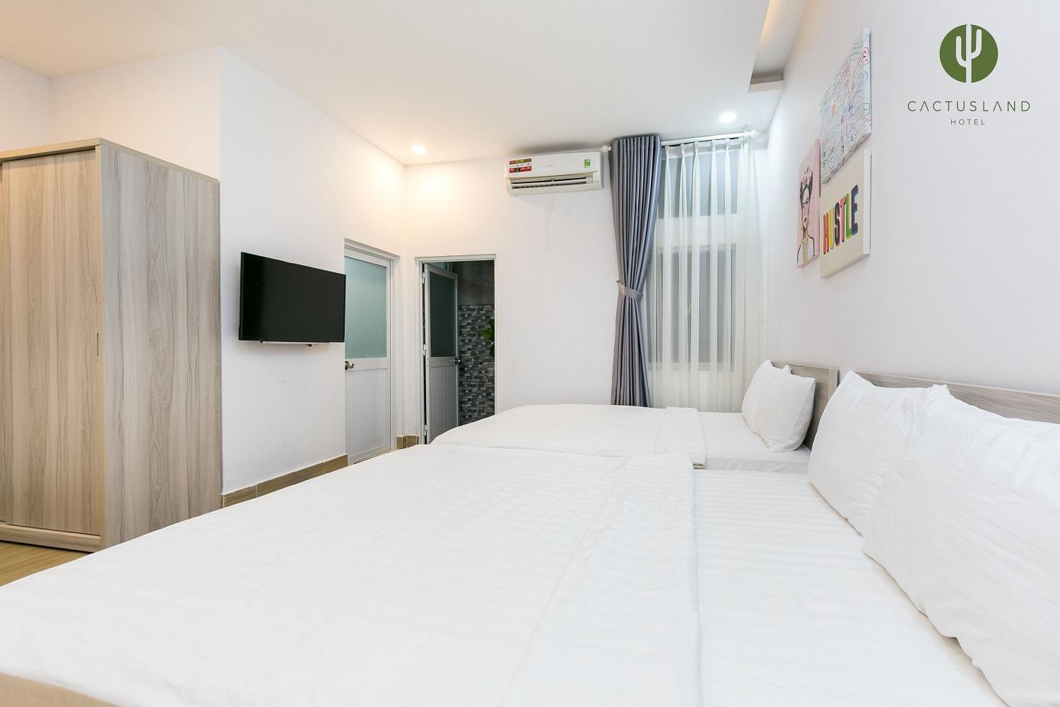 הו צ'י מין סיטי Cactusland Hotel & Apartment מראה חיצוני תמונה