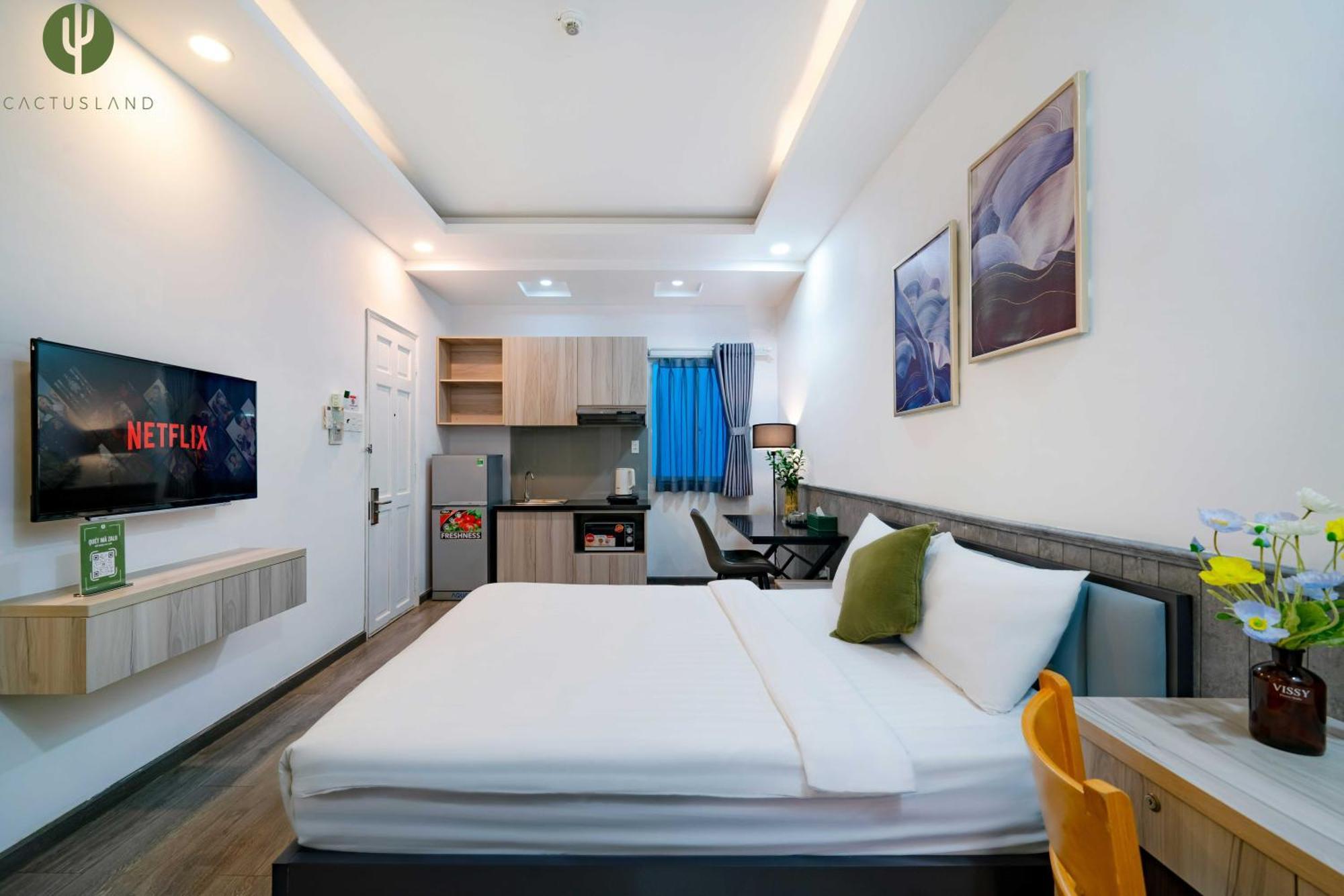 הו צ'י מין סיטי Cactusland Hotel & Apartment מראה חיצוני תמונה