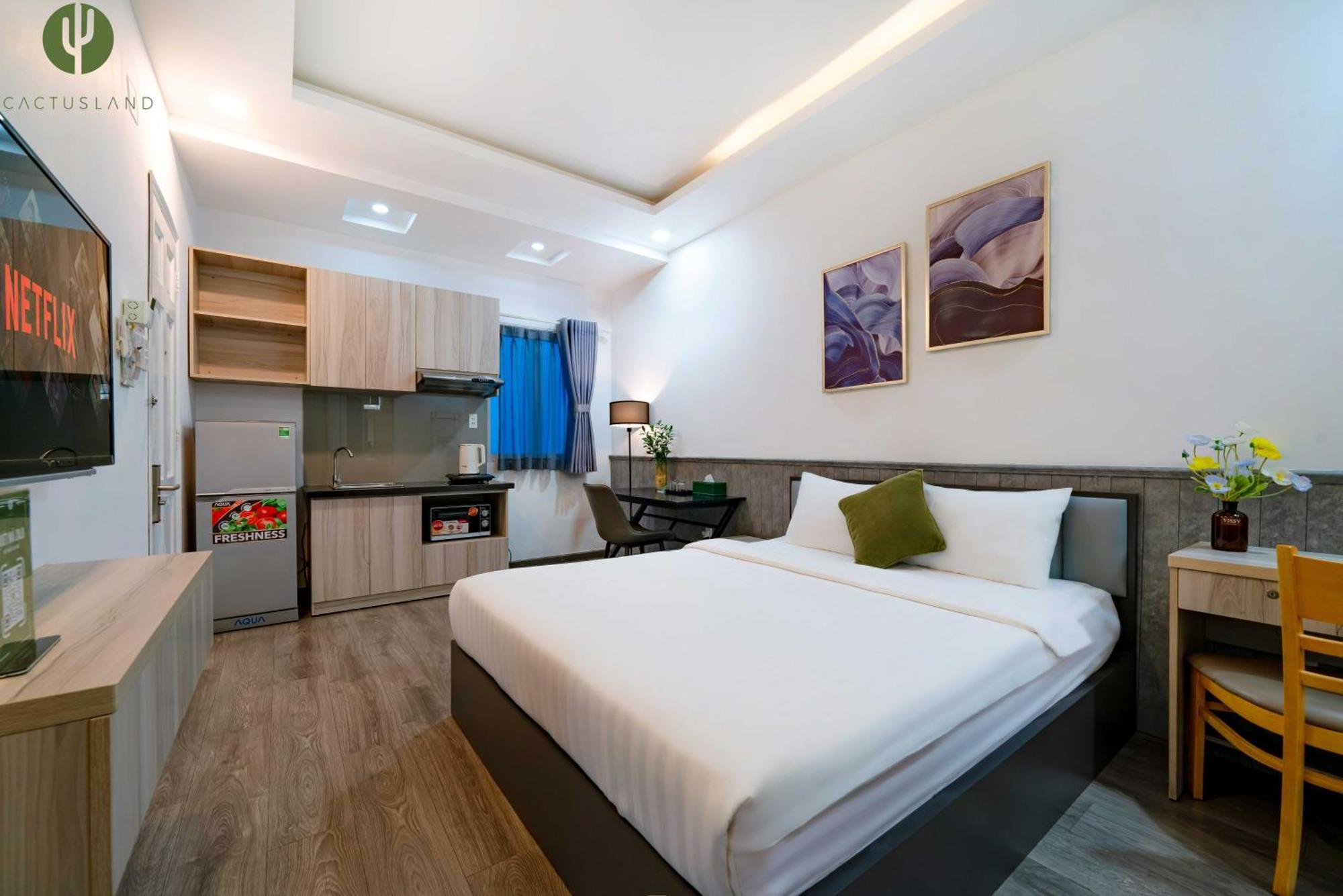 הו צ'י מין סיטי Cactusland Hotel & Apartment מראה חיצוני תמונה