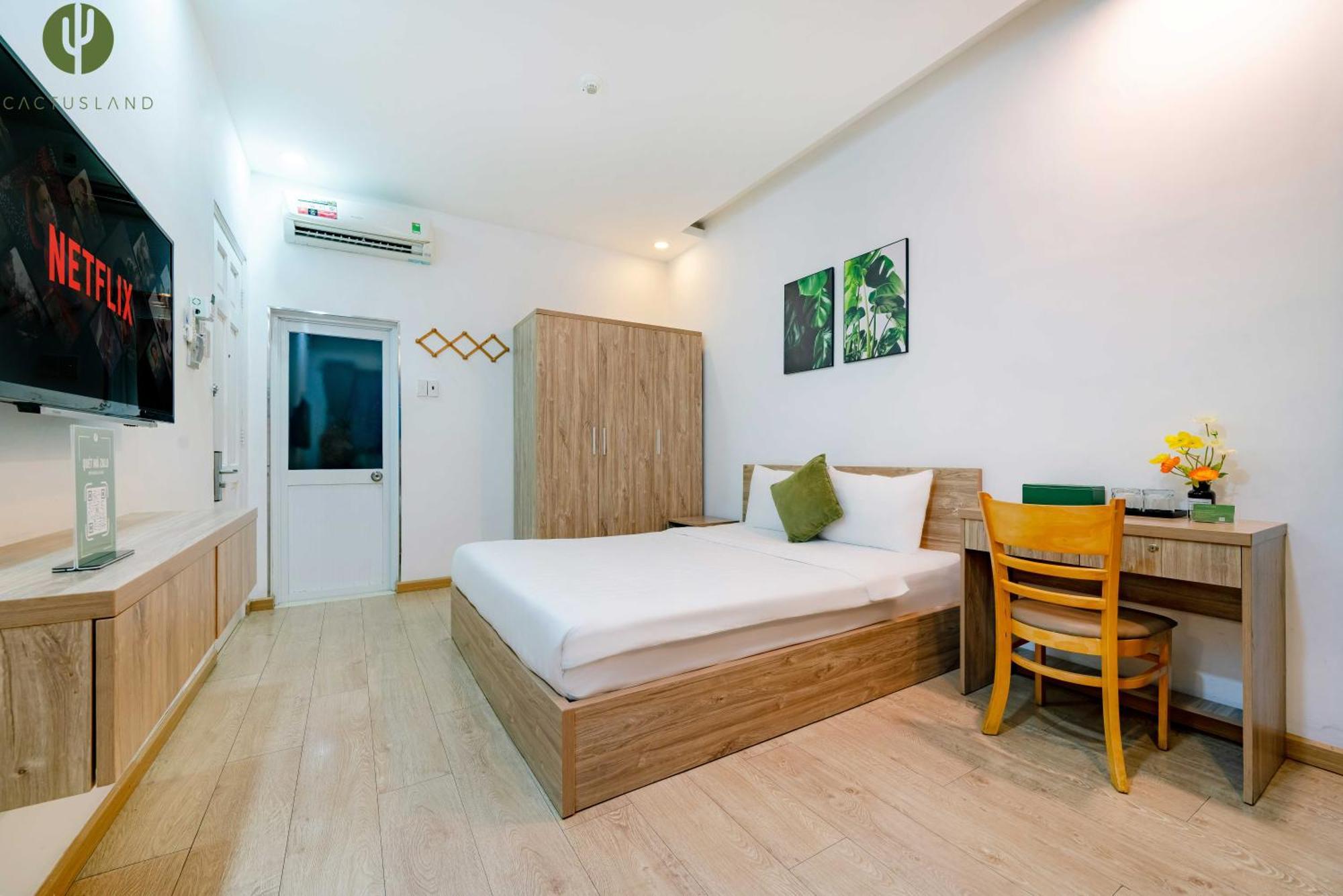 הו צ'י מין סיטי Cactusland Hotel & Apartment מראה חיצוני תמונה