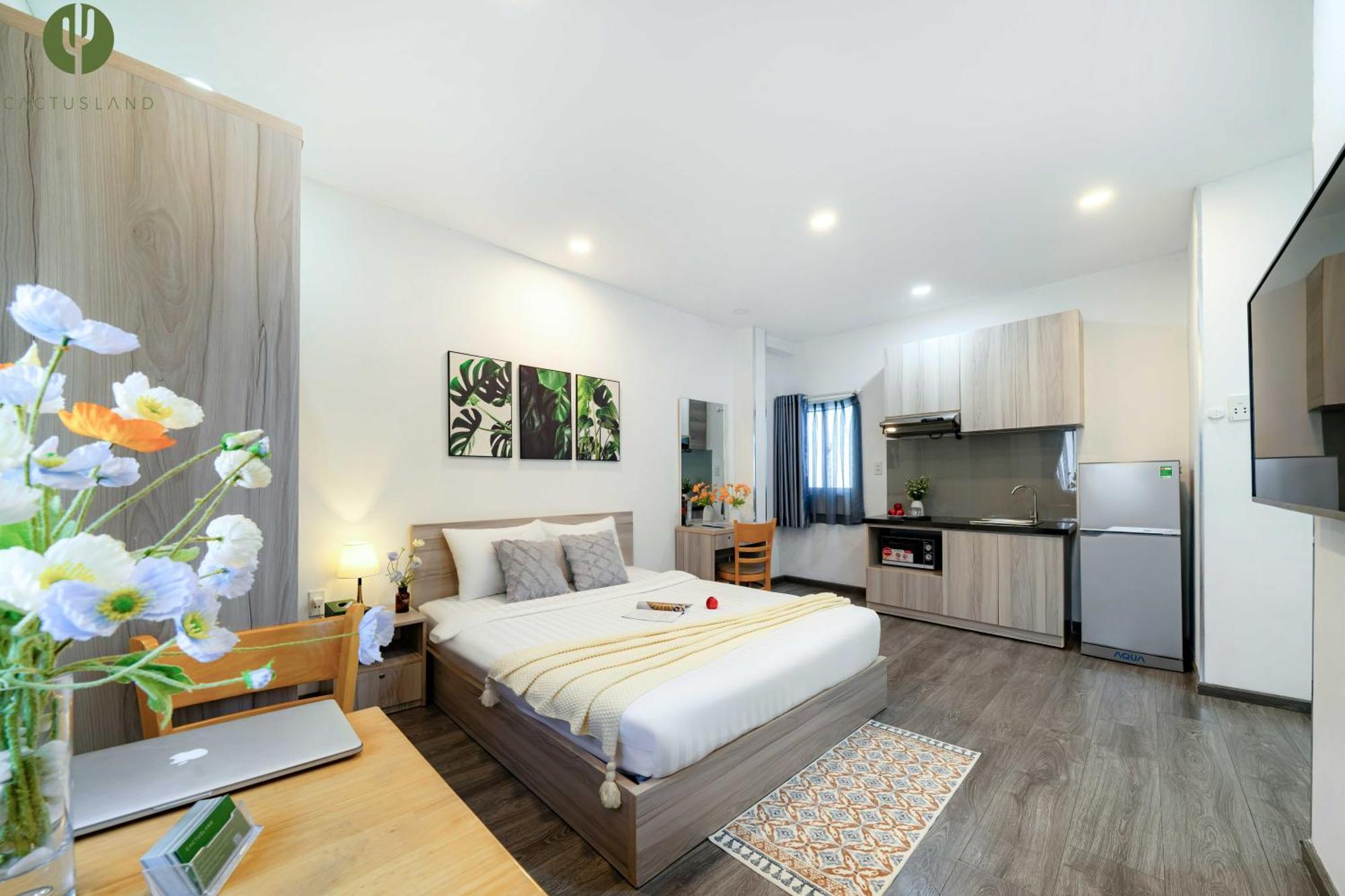 הו צ'י מין סיטי Cactusland Hotel & Apartment מראה חיצוני תמונה